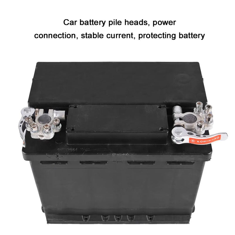 1 par de terminais de bateria de carro 12v conector de terminal de bateria de au